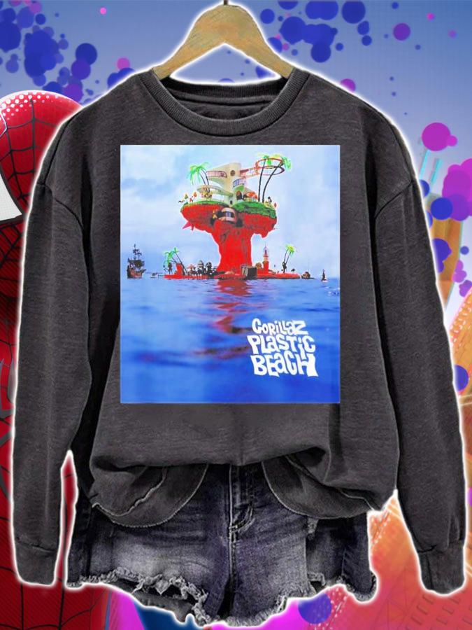 Gorillaz Plastic Beach T-Shirt t-shirt sweatshirt