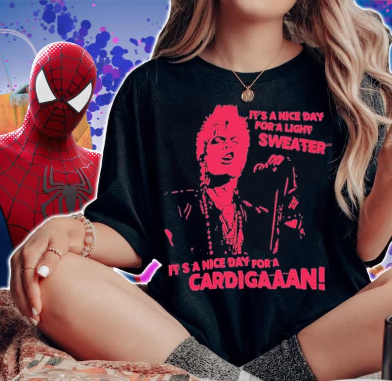 It's A Nice Day For A Light Cardigan Kelly Turnbull T-Shirt t-shirt woman shirt