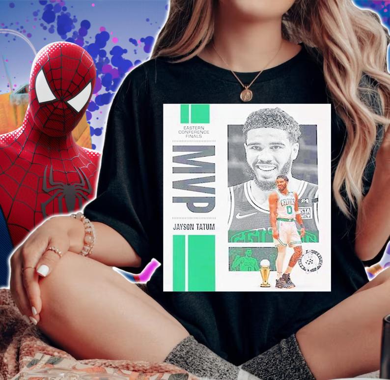 Jayson Tatum Boston Celtics 2022 Eastern Conference Finals MVP T-Shirt t-shirt woman shirt