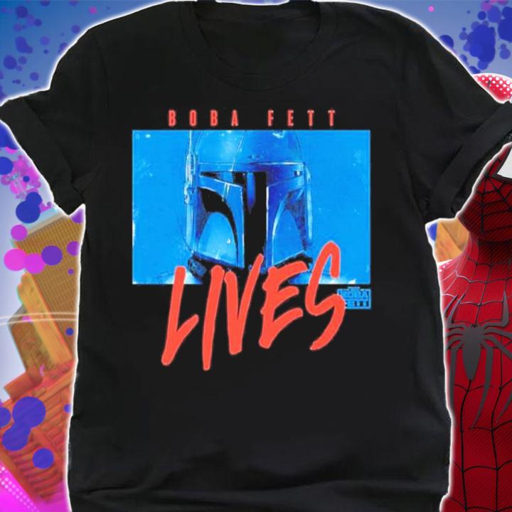 Lives The Book Of Boba Sketch Boxed Up Shirt t-shirt shirt