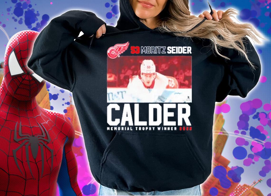 Moritz Seider Calder Memorial Trophy Winner Shirt 2022 t-shirt hoodie