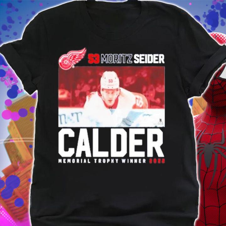 Moritz Seider Calder Memorial Trophy Winner Shirt 2022 t-shirt shirt