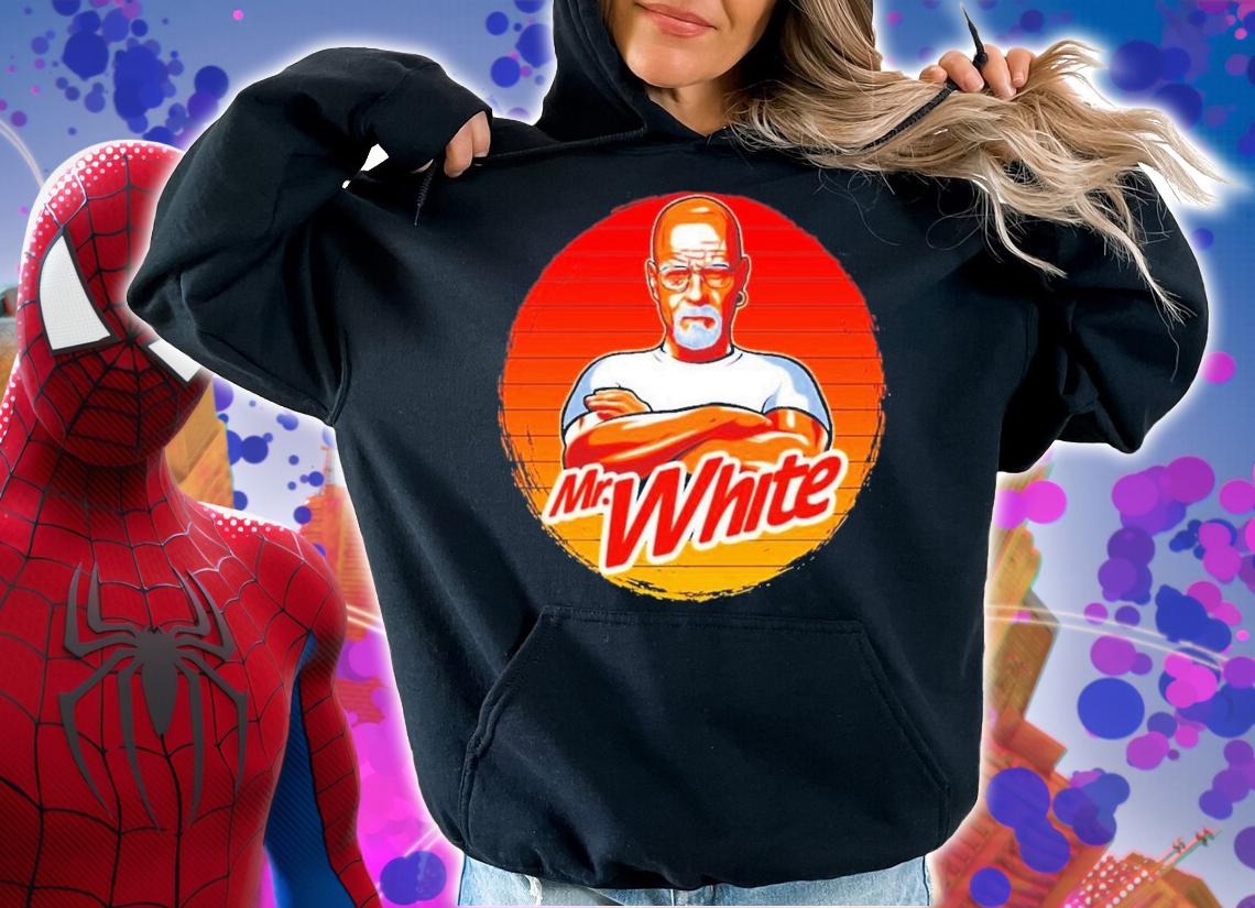 Mr White Bryan Cranston Retro Sunset T-Shirt t-shirt