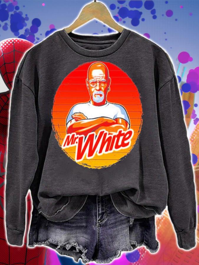 Mr White Bryan Cranston Retro Sunset T-Shirt t-shirt