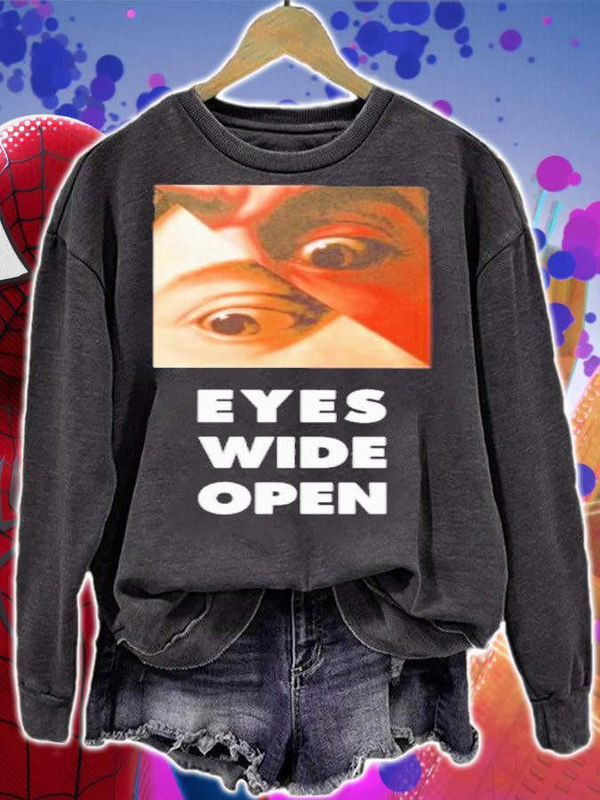 Neil Barrett Eyes Wide Open Shirt t-shirt sweatshirt