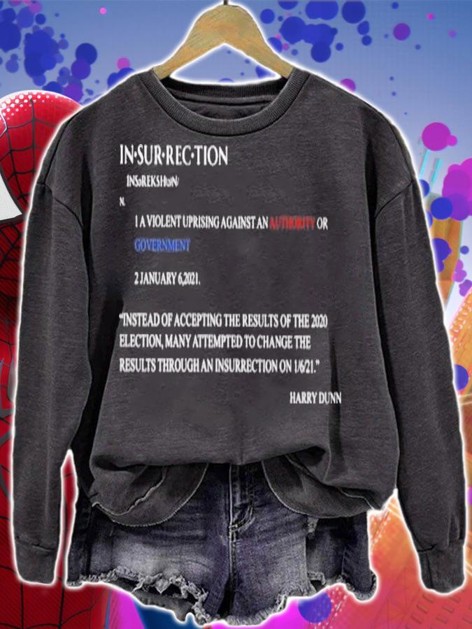 Official Harry Dunn Insurrection Shirt t-shirt sweatshirt