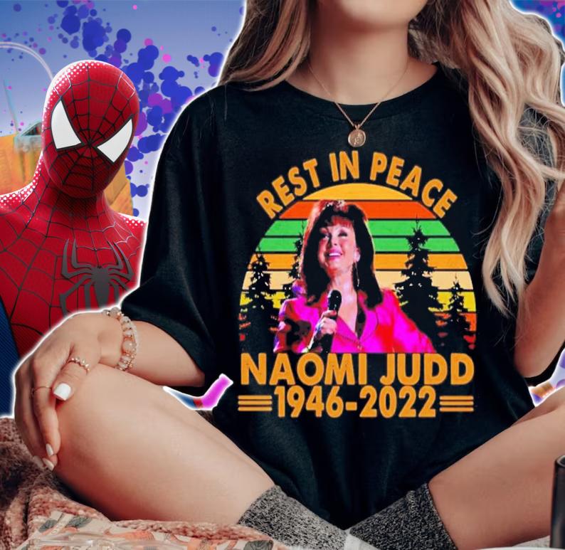 Rest In Peace Naomi Judd 1946-2022 Vintage Shirt t-shirt woman shirt