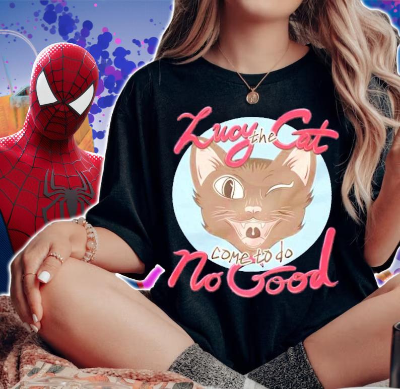 Rooster Teeth Lucy The Cat Come To Do No Good T-Shirt t-shirt woman shirt