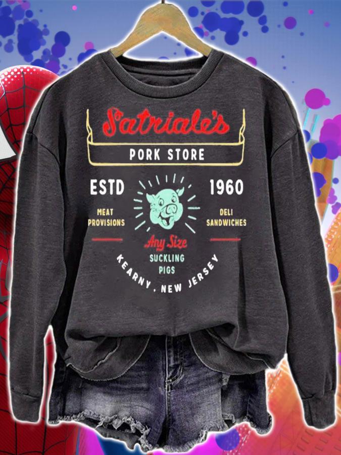 Satriale's Pork Store ESTD 1960 Meat Provisions Deli Sandwiches Shirt t-shirt sweatshirt