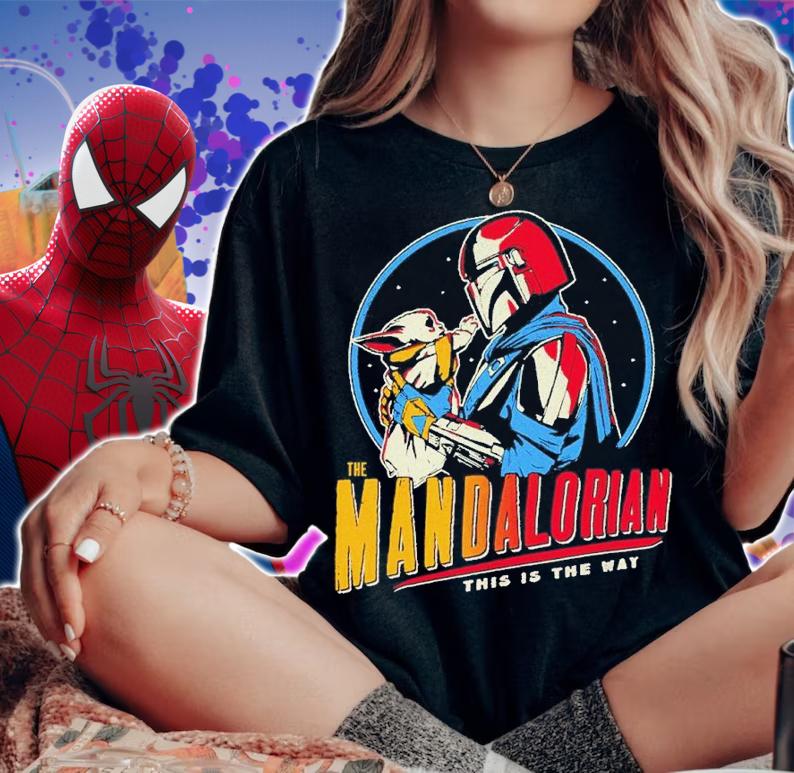 Star Wars The Mandalorian This Is The Way shirt t-shirt woman shirt
