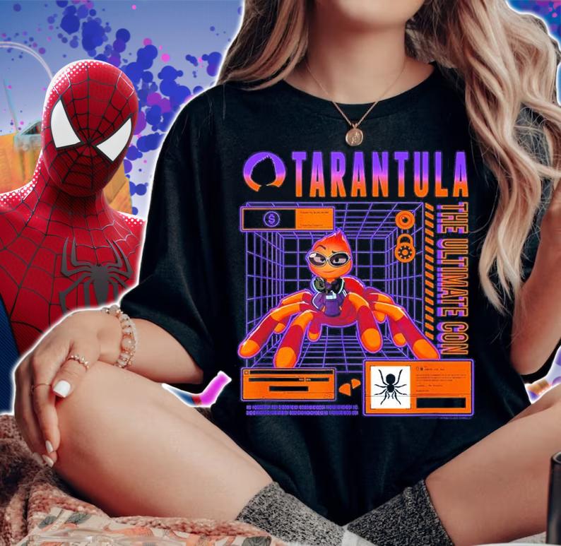 The Bad Guys Ms. Tarantula Tech Schematic shirt t-shirt woman shirt
