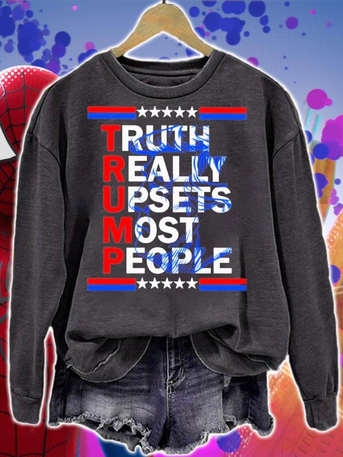 Trump Truth Really Upsets Most People 2022 Shirt t-shirt