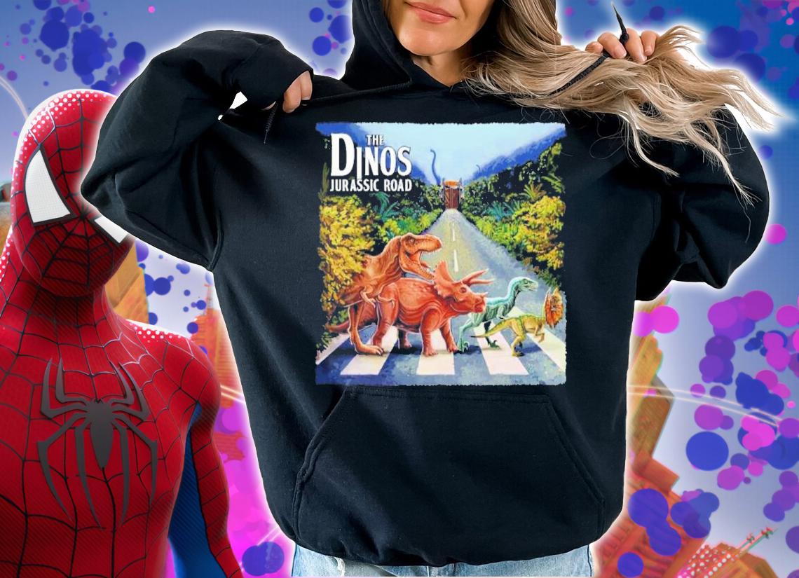 The Dinos Jurassic Abbey Road Shirt t-shirt hoodie