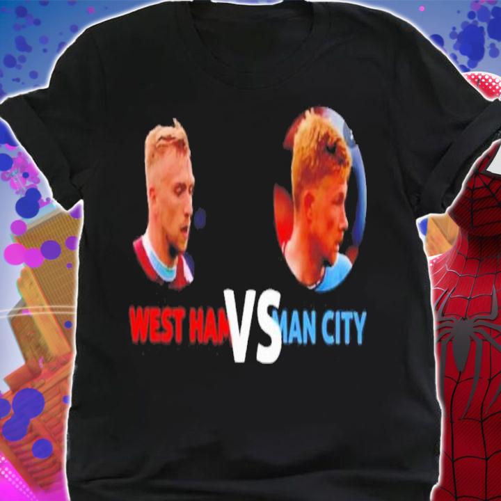 West Ham Vs Man City Shirt t-shirt