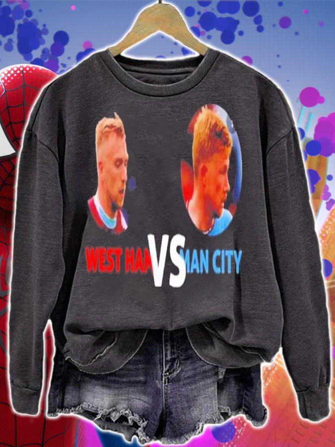 West Ham Vs Man City Shirt t-shirt
