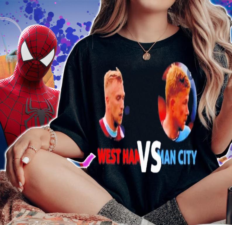 West Ham Vs Man City Shirt t-shirt