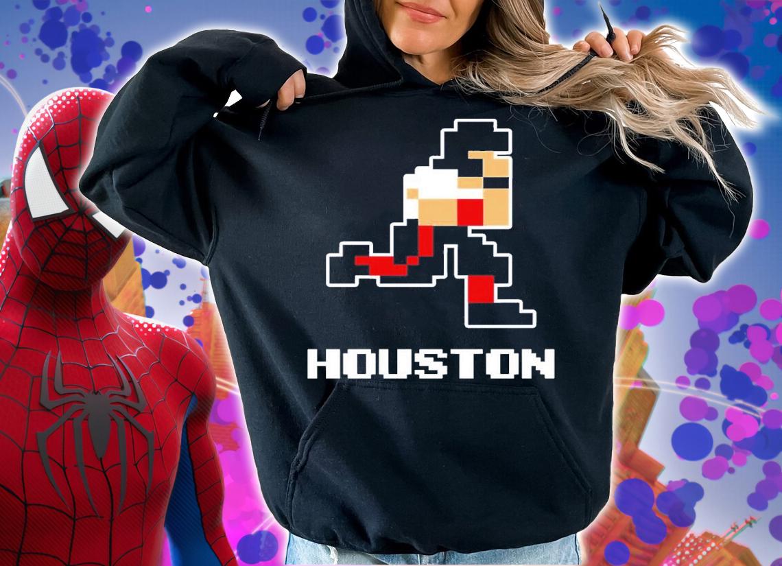 8 Bit Houston Football Shirt t-shirt hoodie