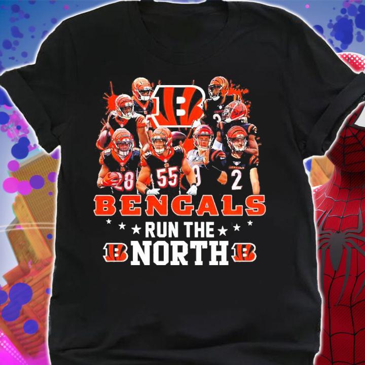 2021-2022 Cincinnati Bengals Run The North Shirt t-shirt shirt