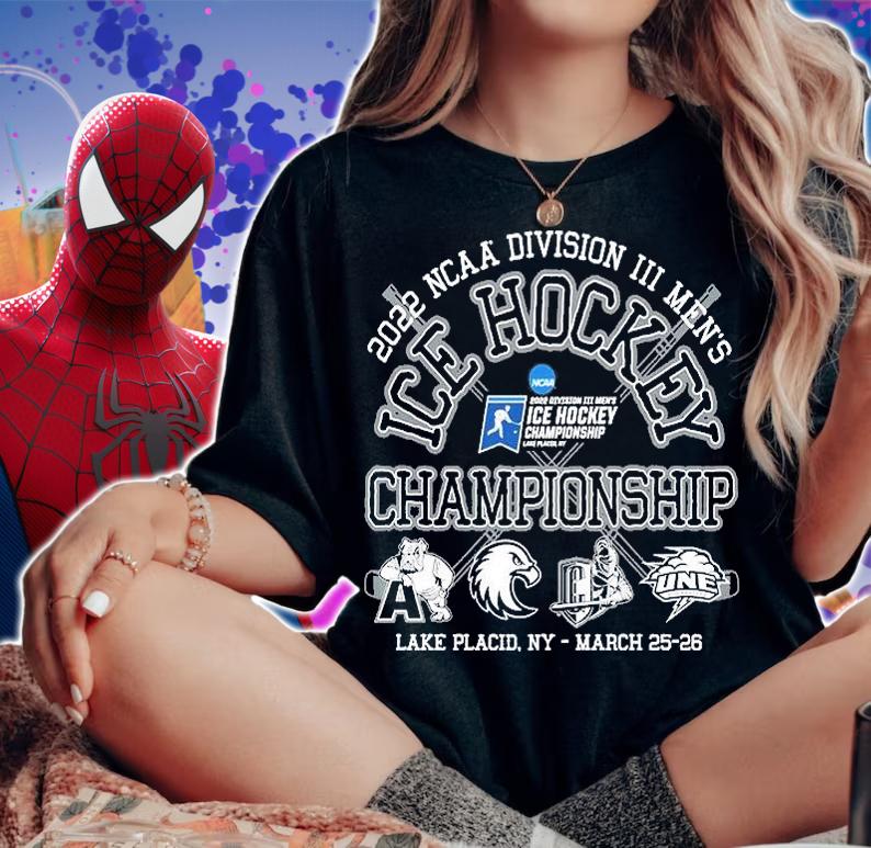 2022 NCAA Division III Men's Ice Hockey Championship T-Shirt t-shirt woman shirt