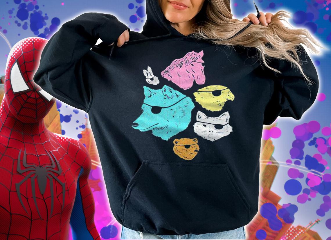 Abed Nadir animals with eyepatches T-shirt t-shirt hoodie