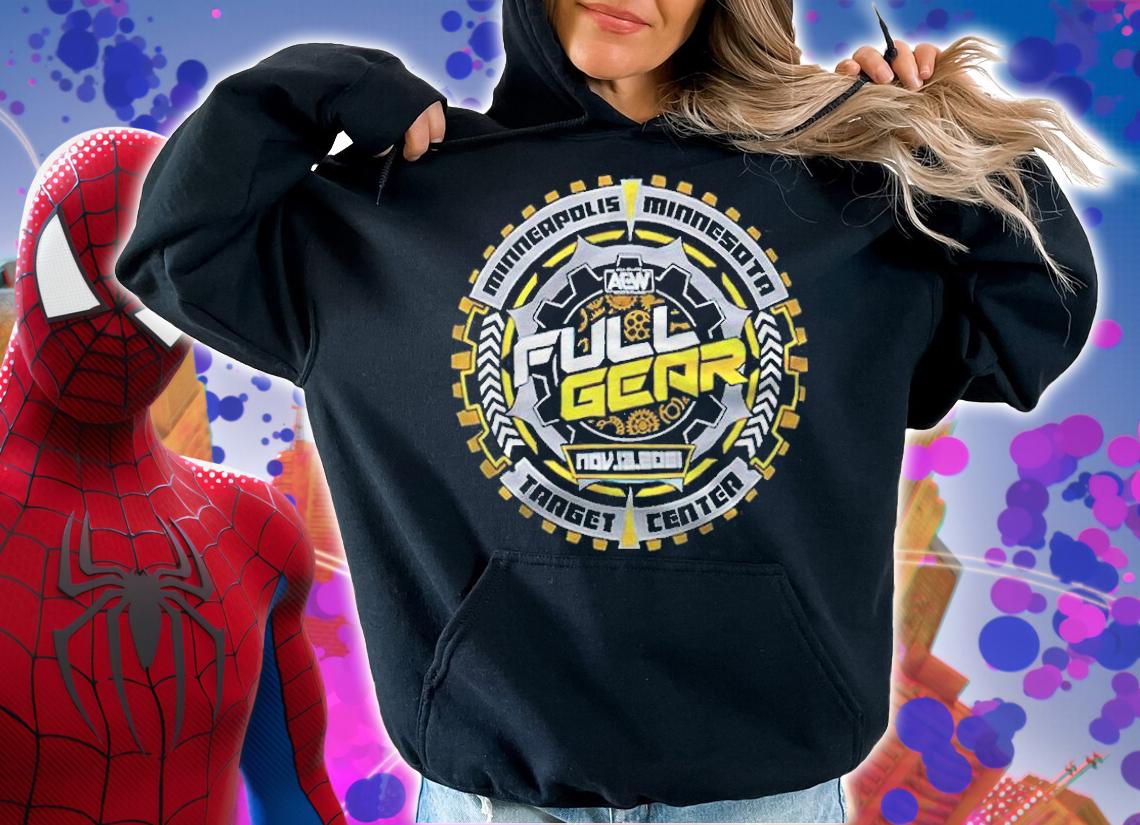 AEW full gear 2021 logo T-shirt t-shirt
