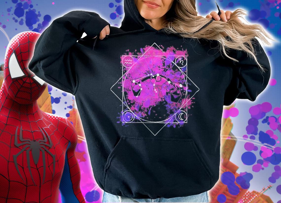 Aquarius Paint Splat Constellation Active T-shirt t-shirt hoodie
