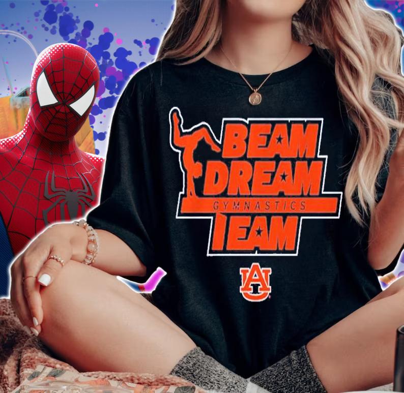 Auburn Gymnastics Beam Dream Team Shirt t-shirt woman shirt