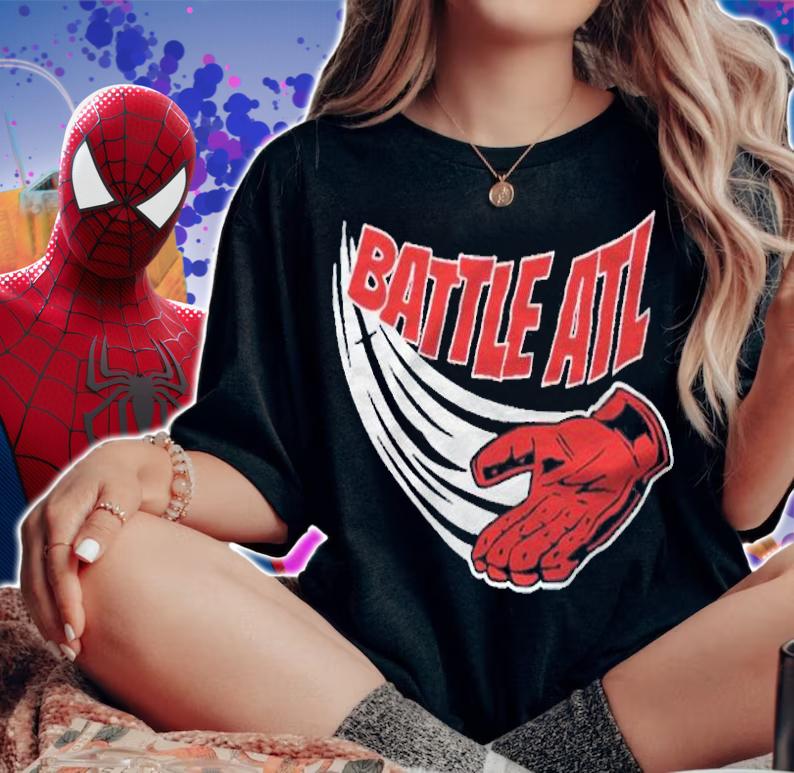 Battle Atl Atlanta Braves baseball T-shirt t-shirt woman shirt