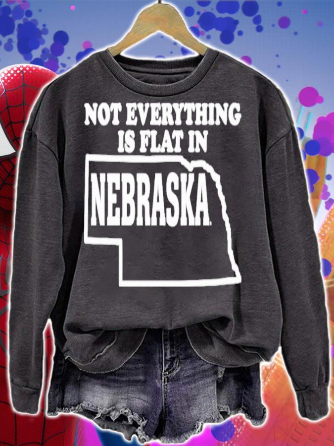 Best deb Loves Deplorables Not Everything Is Flat In Nebraska Shirt t-shirt