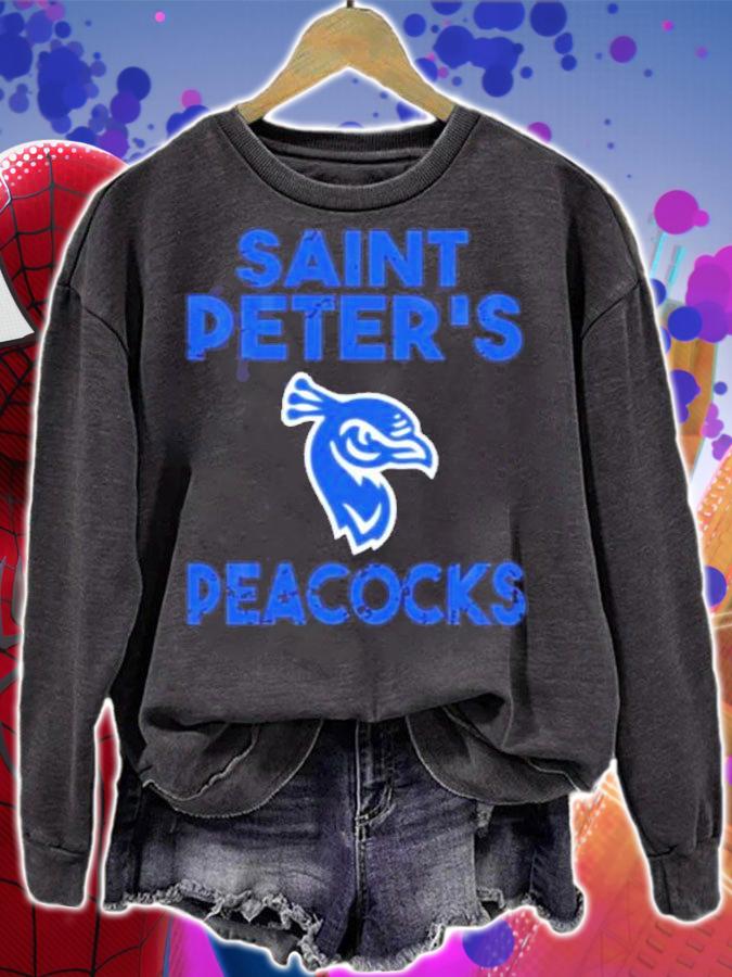 Best saint Peter's Peacocks Basketball Shirt t-shirt sweatshirt