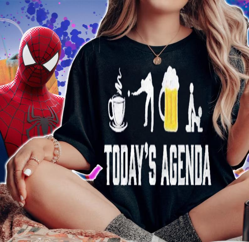 Billiard Funny Tee Todays Agenda Billiards Snooker Gift Shirt t-shirt woman shirt