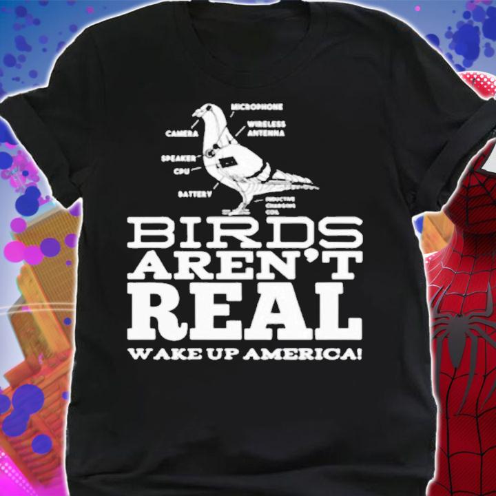Bird Watching Goes Both Ways Birds Arent Real Shirt t-shirt