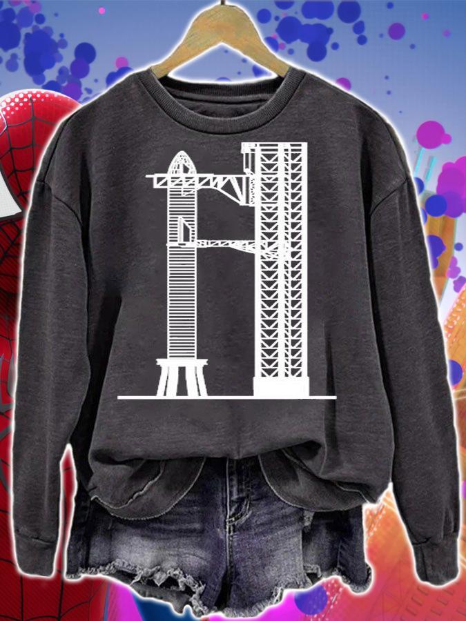 Brendan Lewis Starbase Orbital Launch Tower W Starship T-Shirt t-shirt sweatshirt