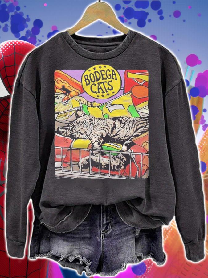 Bodega Cats funny T-shirt t-shirt sweatshirt