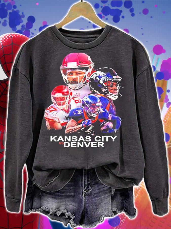 Denver Broncos vs Kansas City Chiefs AFC West shirt t-shirt sweatshirt