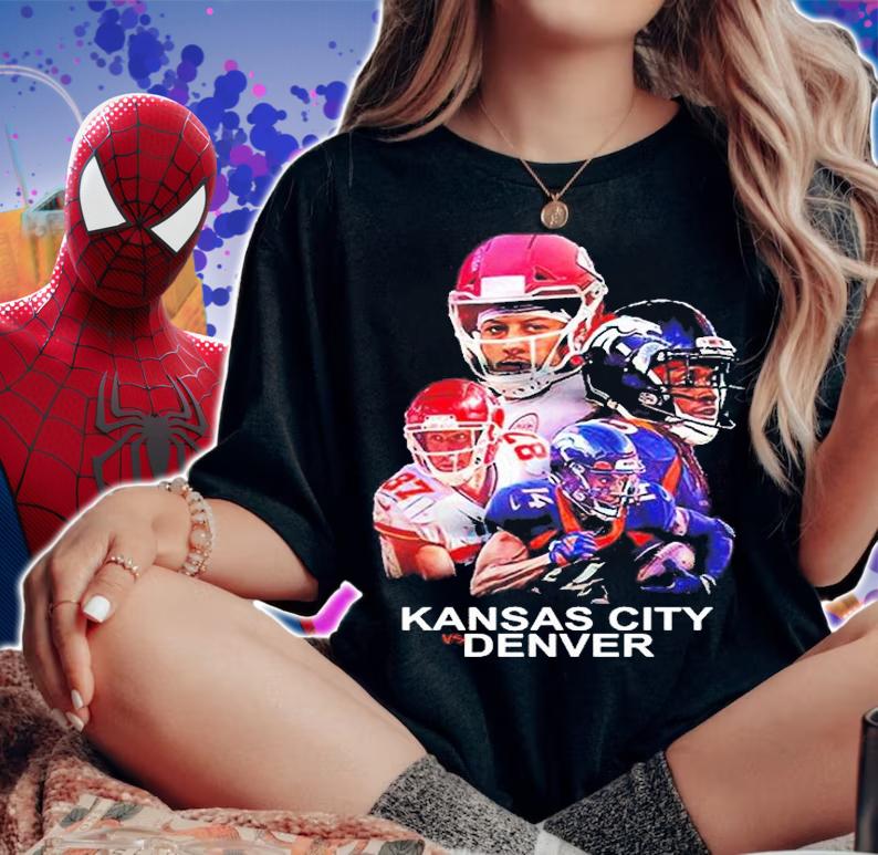 Denver Broncos vs Kansas City Chiefs AFC West shirt t-shirt woman shirt