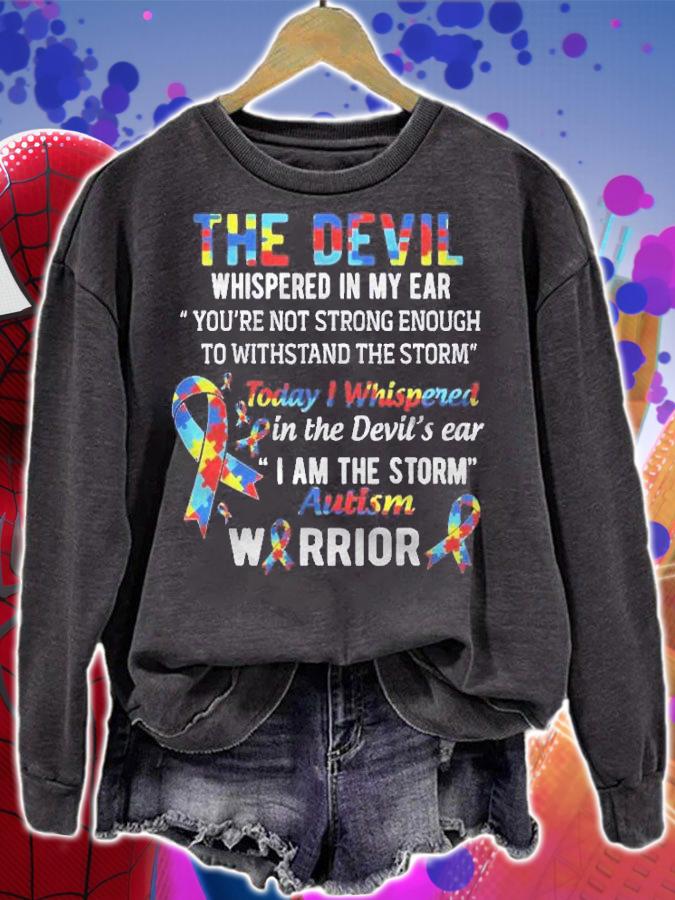 I Am The Storm Autism Warrior Shirt t-shirt