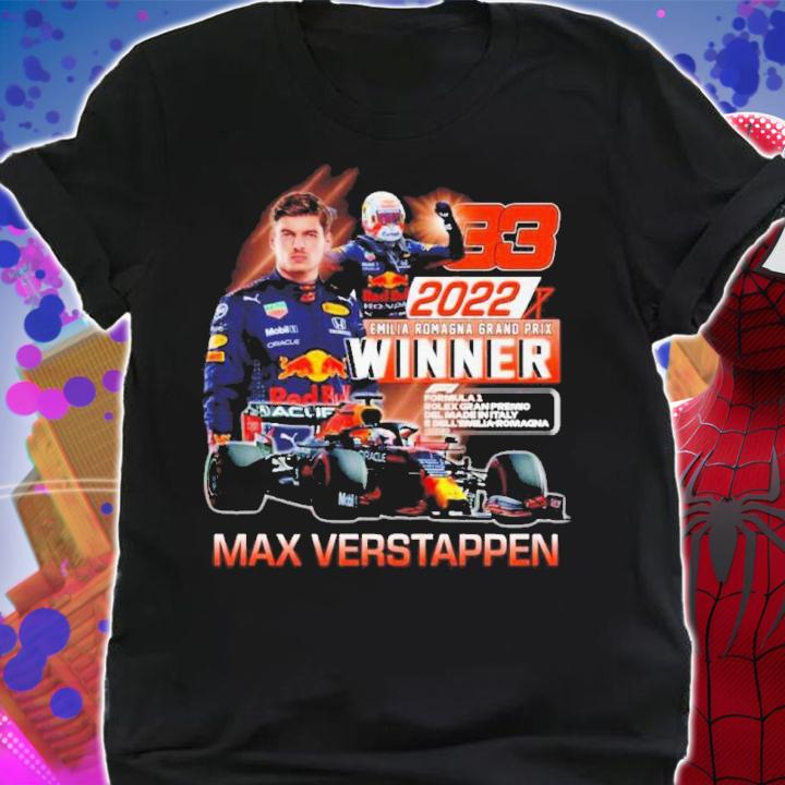 Max Verstappen 2022 Emilia Romagna Grand Prix Winner Shirt t-shirt shirt