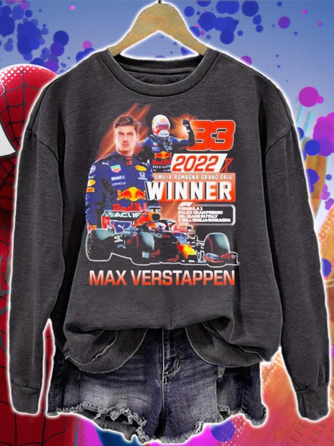 Max Verstappen 2022 Emilia Romagna Grand Prix Winner Shirt t-shirt sweatshirt