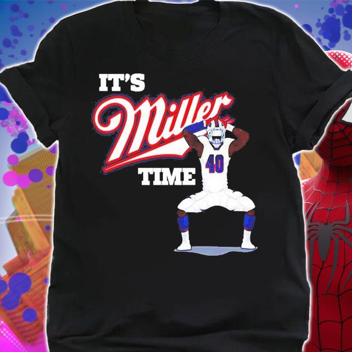 Circling The Wagons Its Von Miller Time Buffalo Bills T-Shirt t-shirt shirt