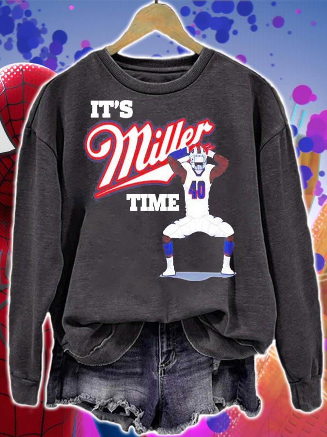 Circling The Wagons Its Von Miller Time Buffalo Bills T-Shirt t-shirt sweatshirt