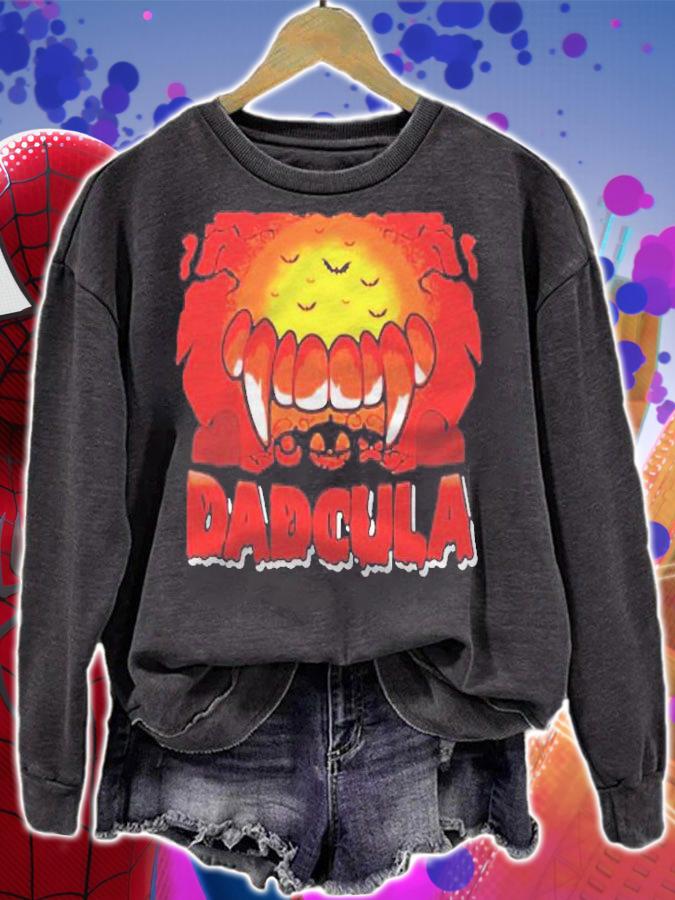 Dadcula Halloween Dad Father Gift Shirt t-shirt sweatshirt