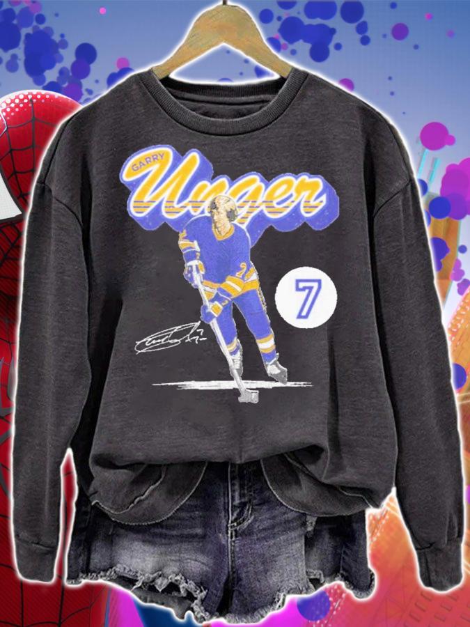 Garry Unger St. Louis Retro Script Hockey Signatures Shirt t-shirt