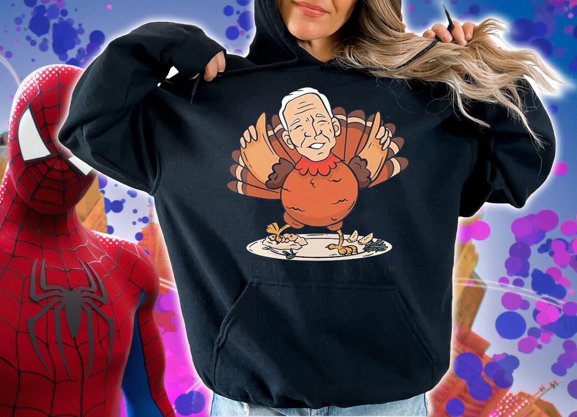 Happy Thanksgiving Joe Bide Turkey T-Shirt t-shirt hoodie
