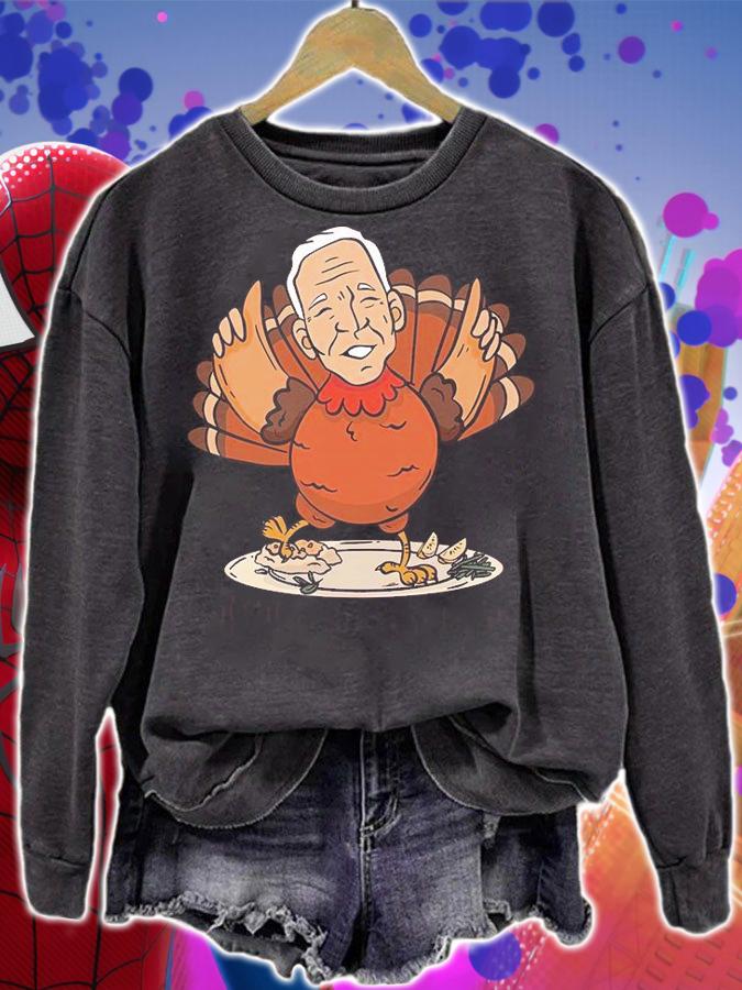 Happy Thanksgiving Joe Bide Turkey T-Shirt t-shirt sweatshirt