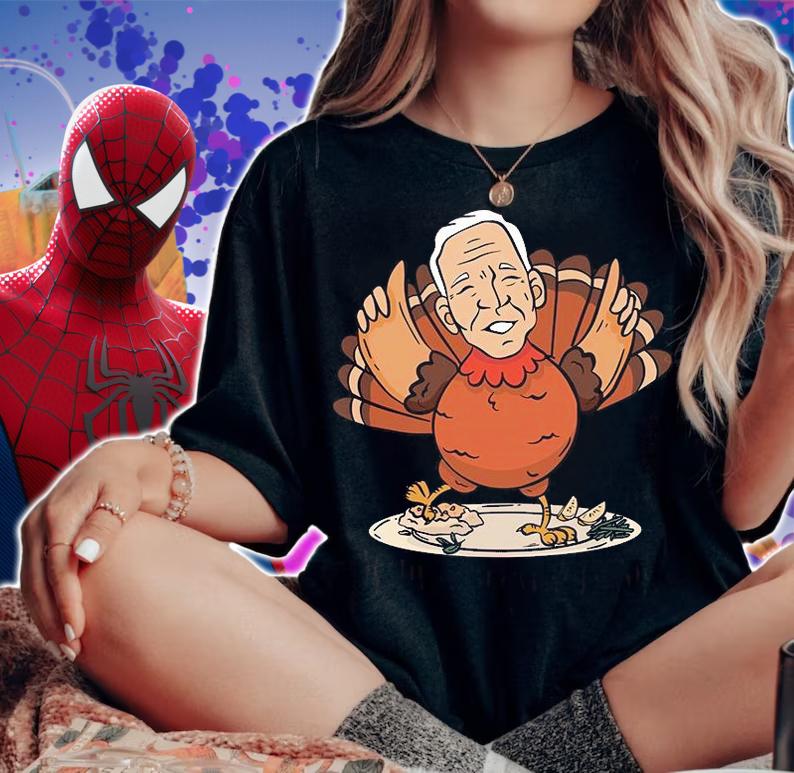 Happy Thanksgiving Joe Bide Turkey T-Shirt t-shirt woman shirt