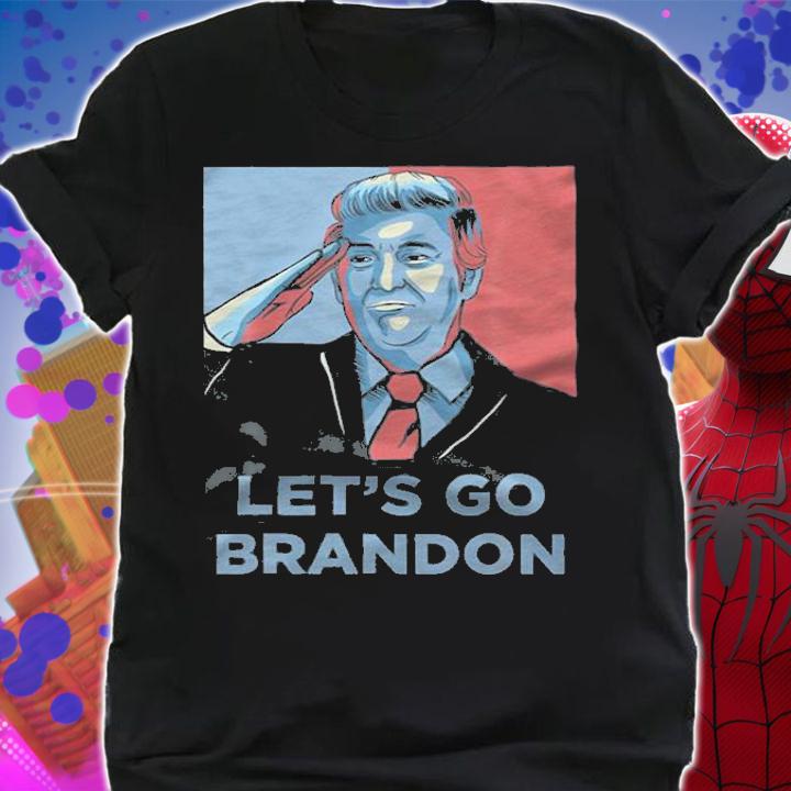 Let's Go Brandon Trump Conservative Anti Liberal Poster Vintage T-Shirt t-shirt shirt
