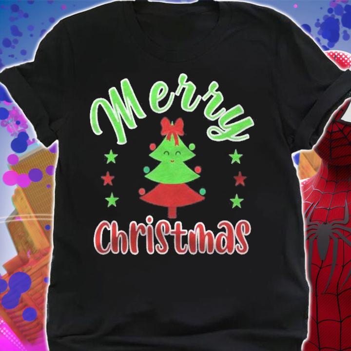 Merry Christmas, Cute Christmas Tree For Her Shirt t-shirt shirt