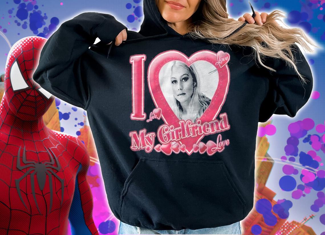 Phoebe Bridgers I love my girlfriend heart T-shirt t-shirt hoodie