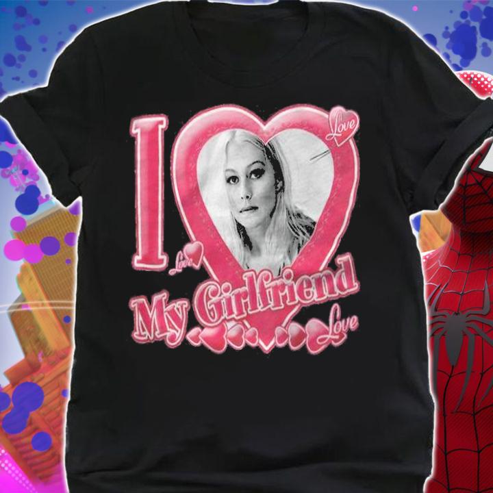 Phoebe Bridgers I love my girlfriend heart T-shirt t-shirt shirt